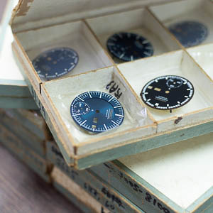 หน้าปัดนาฬิกาวินเทจ Seiko Chronograph