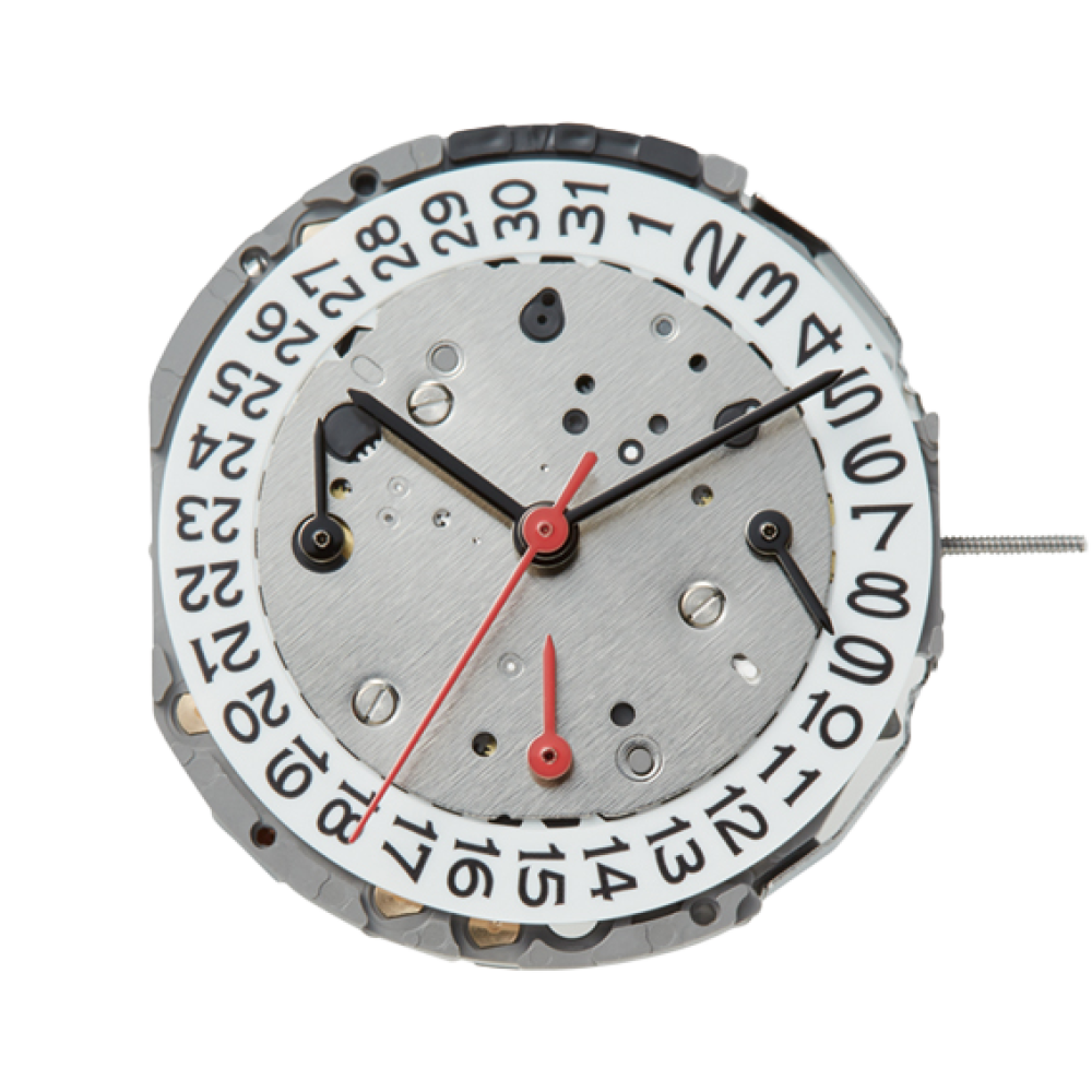 เครื่องนาฬิกาจับเวลาระบบควอทซ์ Miyota Chronograph